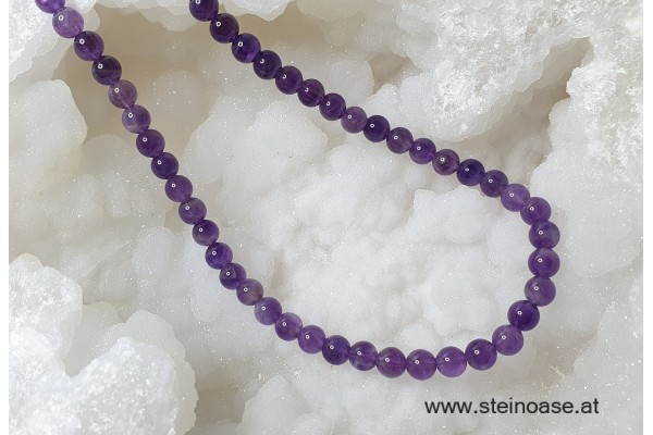 Kette Amethyst 6mm 